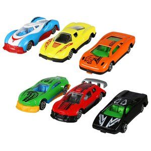 3 Pack of Diecast Metal and Plastic Race Cars, Lot of 2